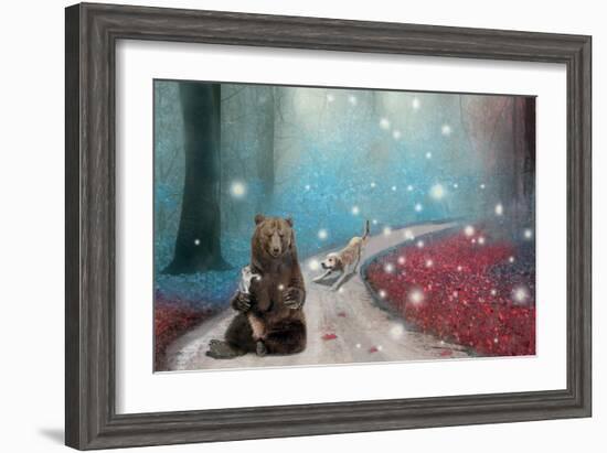 Fireflies In Heaven-Nancy Tillman-Framed Art Print