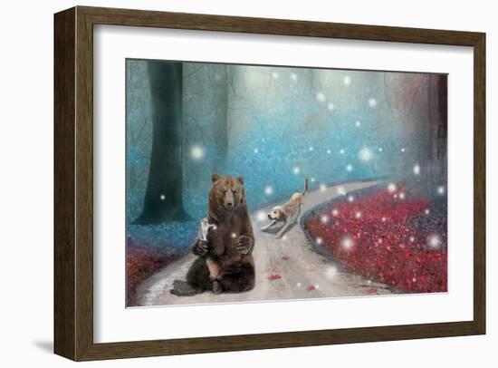 Fireflies In Heaven-Nancy Tillman-Framed Art Print