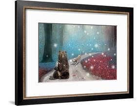 Fireflies In Heaven-Nancy Tillman-Framed Art Print