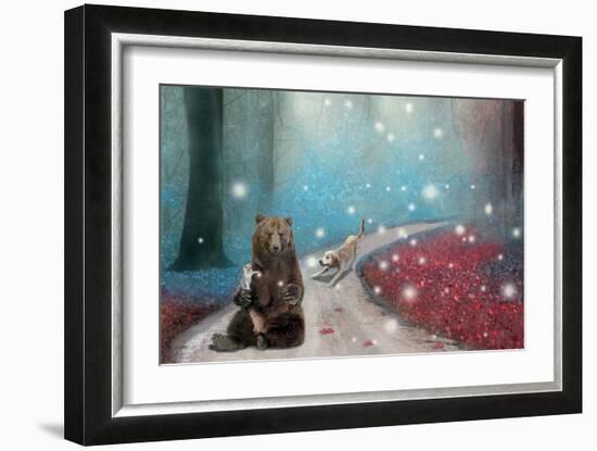 Fireflies In Heaven-Nancy Tillman-Framed Art Print