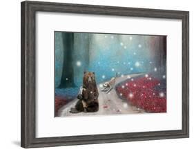 Fireflies In Heaven-Nancy Tillman-Framed Art Print