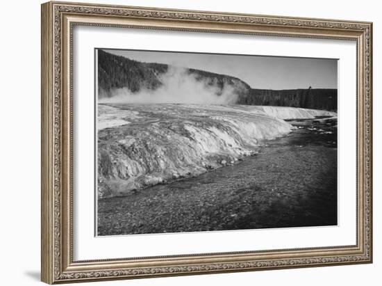 Firehole River Yellowstone National Park Wyoming, Geology, Geological-Ansel Adams-Framed Art Print