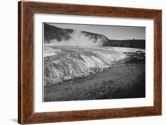 Firehole River Yellowstone National Park Wyoming, Geology, Geological-Ansel Adams-Framed Art Print