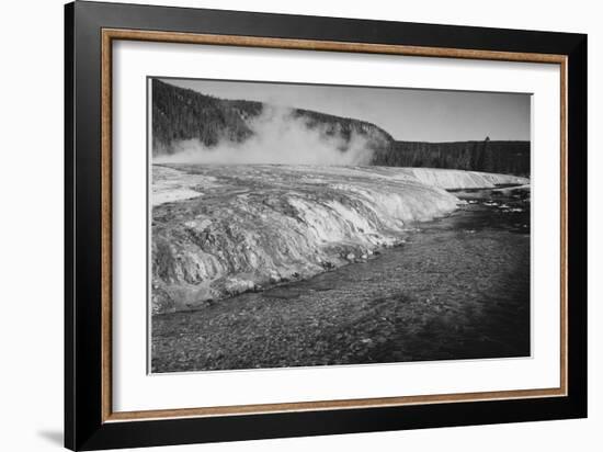 Firehole River Yellowstone National Park Wyoming, Geology, Geological-Ansel Adams-Framed Art Print