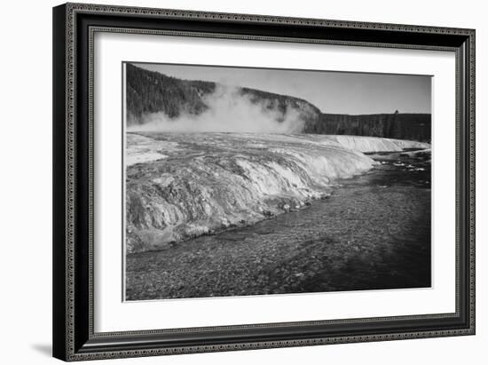 Firehole River Yellowstone National Park Wyoming, Geology, Geological-Ansel Adams-Framed Art Print