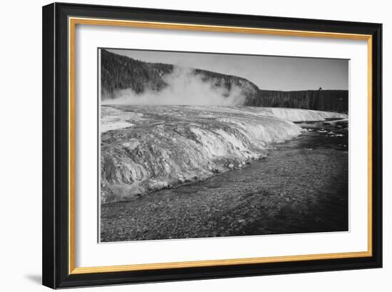 Firehole River Yellowstone National Park Wyoming, Geology, Geological-Ansel Adams-Framed Art Print