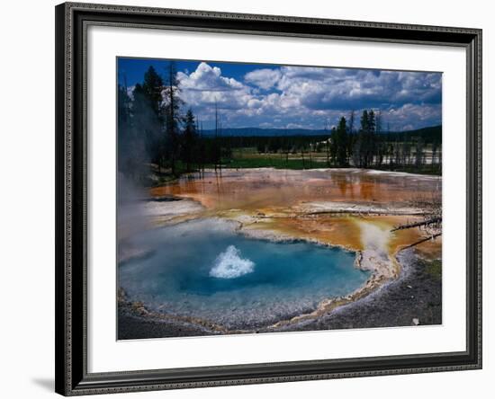 Firehole Spring, Yellowstone National Park, WY-Bob LeRoy-Framed Photographic Print