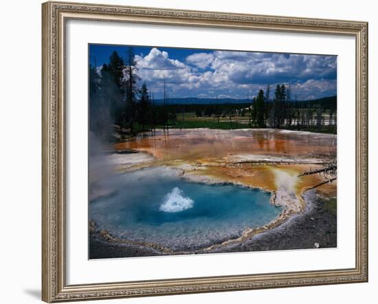 Firehole Spring, Yellowstone National Park, WY-Bob LeRoy-Framed Photographic Print