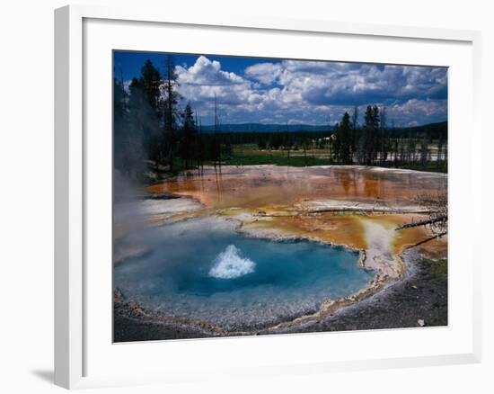 Firehole Spring, Yellowstone National Park, WY-Bob LeRoy-Framed Photographic Print