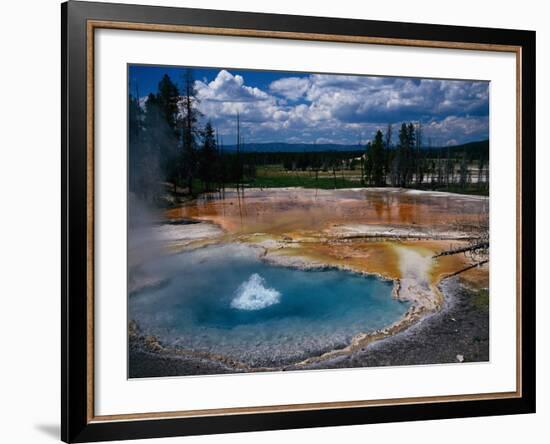 Firehole Spring, Yellowstone National Park, WY-Bob LeRoy-Framed Photographic Print