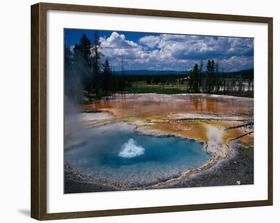 Firehole Spring, Yellowstone National Park, WY-Bob LeRoy-Framed Photographic Print