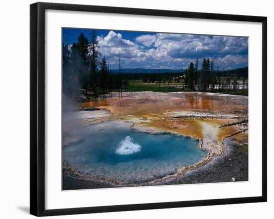 Firehole Spring, Yellowstone National Park, WY-Bob LeRoy-Framed Photographic Print