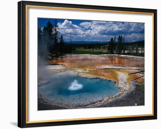 Firehole Spring, Yellowstone National Park, WY-Bob LeRoy-Framed Photographic Print