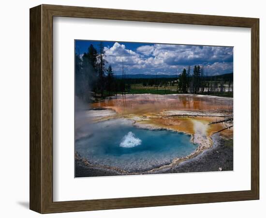 Firehole Spring, Yellowstone National Park, WY-Bob LeRoy-Framed Photographic Print