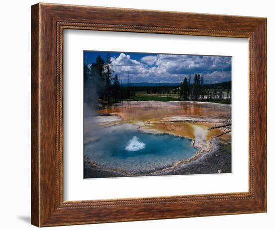 Firehole Spring, Yellowstone National Park, WY-Bob LeRoy-Framed Photographic Print