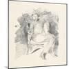 Firelight -Joseph Pennell, No. 1, 1896-James Abbott McNeill Whistler-Mounted Giclee Print