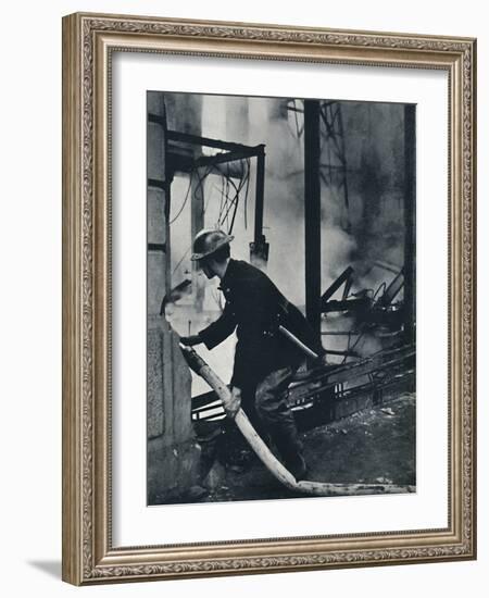 'Fireman', 1941-Cecil Beaton-Framed Photographic Print