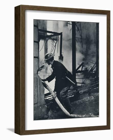 'Fireman', 1941-Cecil Beaton-Framed Photographic Print