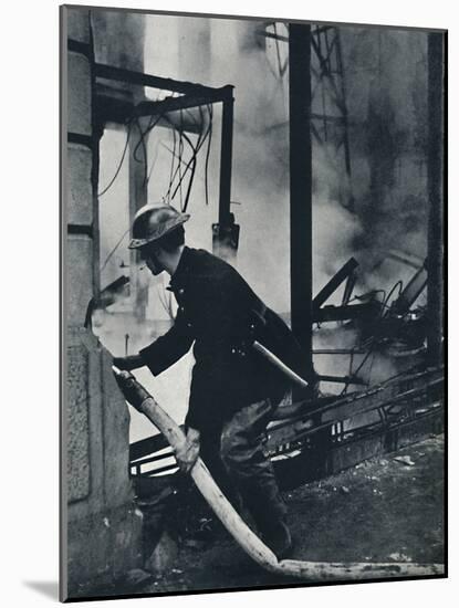 'Fireman', 1941-Cecil Beaton-Mounted Photographic Print