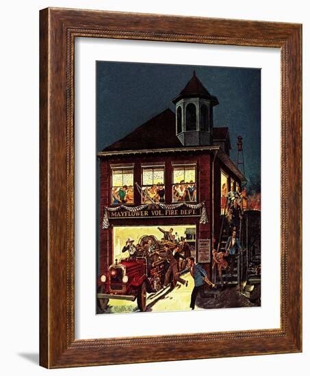 "Fireman's Ball," February 1, 1982-Ben Kimberly Prins-Framed Giclee Print