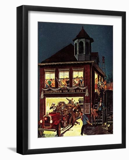 "Fireman's Ball," February 1, 1982-Ben Kimberly Prins-Framed Giclee Print