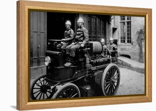 Firemen, Cars Reels-Brothers Seeberger-Framed Premier Image Canvas