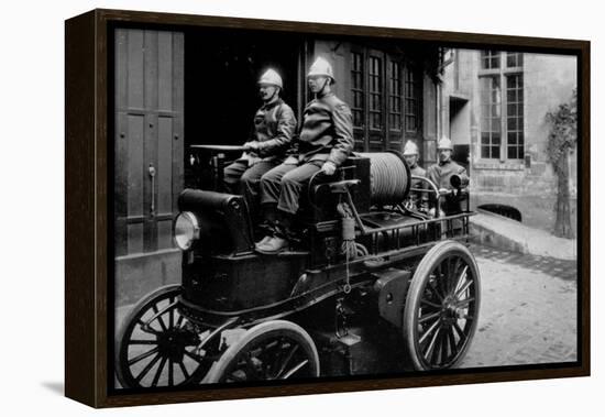 Firemen, Cars Reels-Brothers Seeberger-Framed Premier Image Canvas