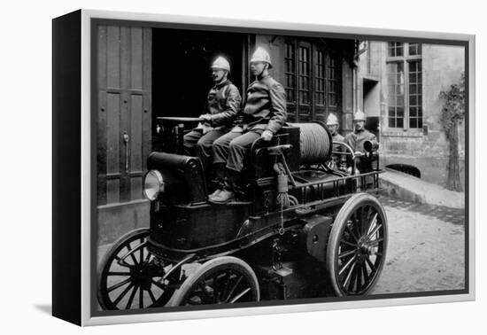 Firemen, Cars Reels-Brothers Seeberger-Framed Premier Image Canvas