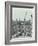 Firemen Demonstrating the Magirus Ladder, London Fire Brigade Headquarters, London, 1910-null-Framed Photographic Print