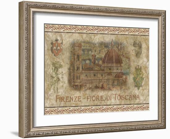 Firenze, Fiore de Toscana-Thomas L. Cathey-Framed Art Print