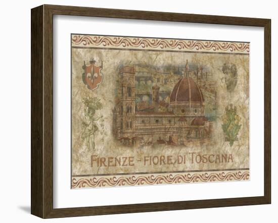 Firenze, Fiore de Toscana-Thomas L. Cathey-Framed Art Print