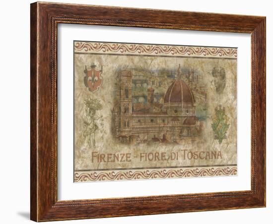 Firenze, Fiore de Toscana-Thomas L. Cathey-Framed Art Print