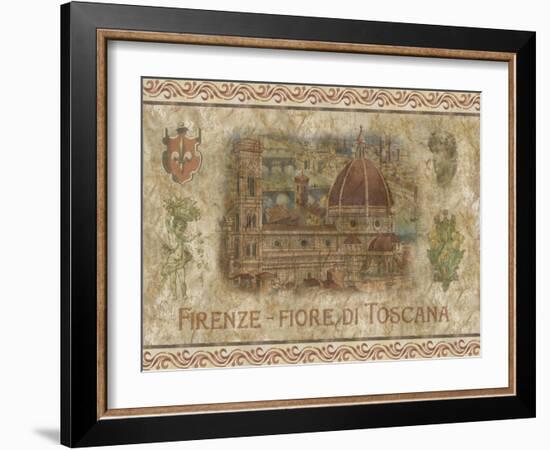 Firenze, Fiore de Toscana-Thomas L. Cathey-Framed Art Print