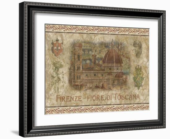 Firenze, Fiore de Toscana-Thomas L. Cathey-Framed Art Print