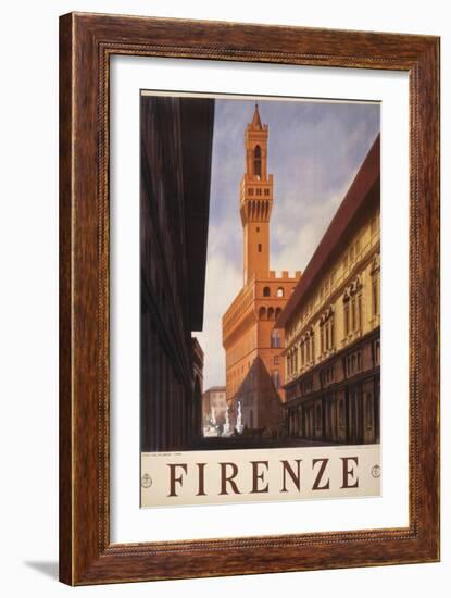 Firenze-null-Framed Art Print