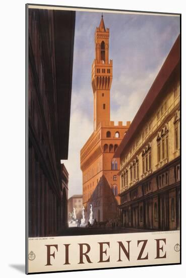 Firenze-null-Mounted Art Print
