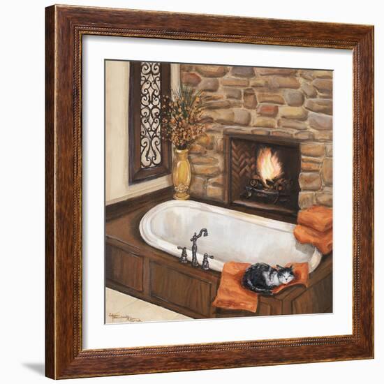 Fireplace Escape I-Hakimipour-ritter-Framed Art Print