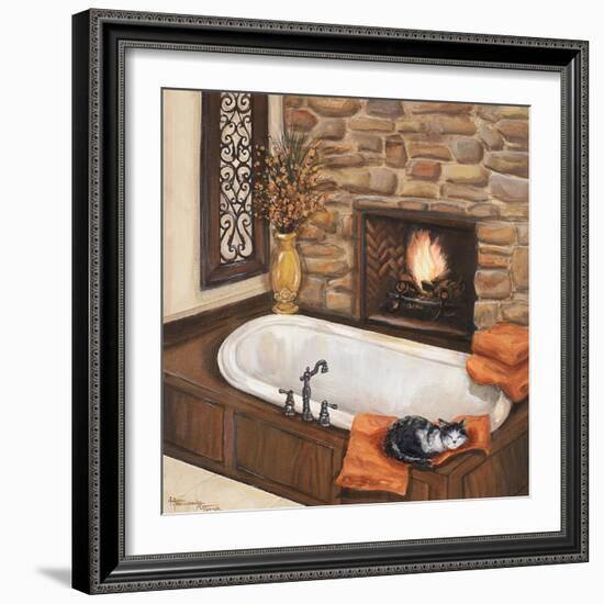 Fireplace Escape I-Hakimipour-ritter-Framed Art Print