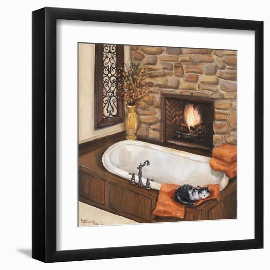 Fireplace Escape I-Hakimipour-ritter-Framed Art Print