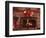 Fireplace with Christmas Stockings-Christine Lowe-Framed Photographic Print