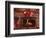 Fireplace with Christmas Stockings-Christine Lowe-Framed Photographic Print