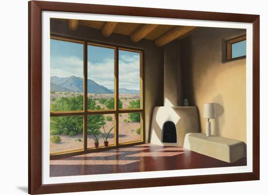 Fireplace-Lorna Patrick-Framed Collectable Print