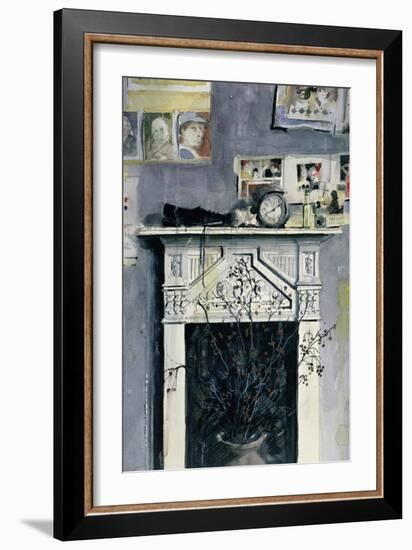 Fireplace-John Lidzey-Framed Giclee Print