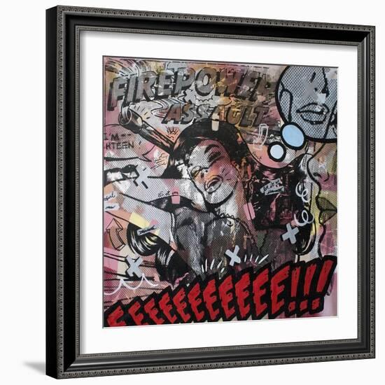 Firepower Assault-Dan Monteavaro-Framed Giclee Print