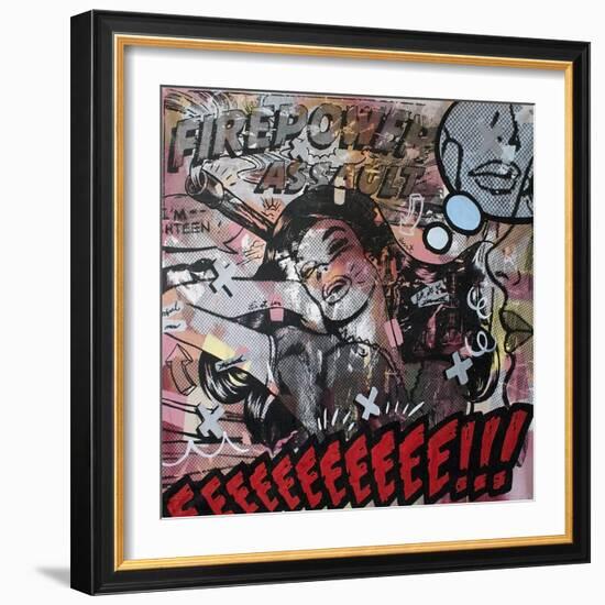 Firepower Assault-Dan Monteavaro-Framed Giclee Print