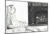 Fireside, 2007, (Ink on Paper)-Vincent Alexander Booth-Mounted Giclee Print