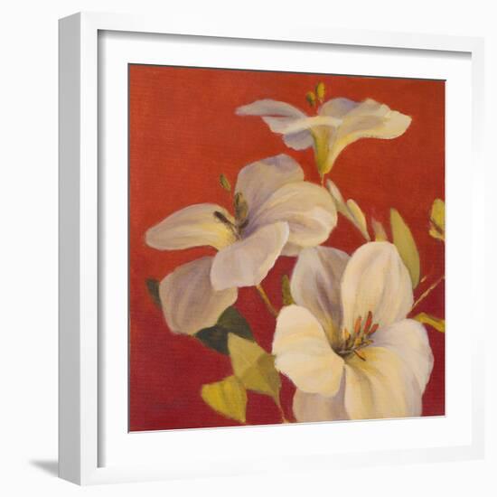 Fireside Flowers I-Lanie Loreth-Framed Art Print