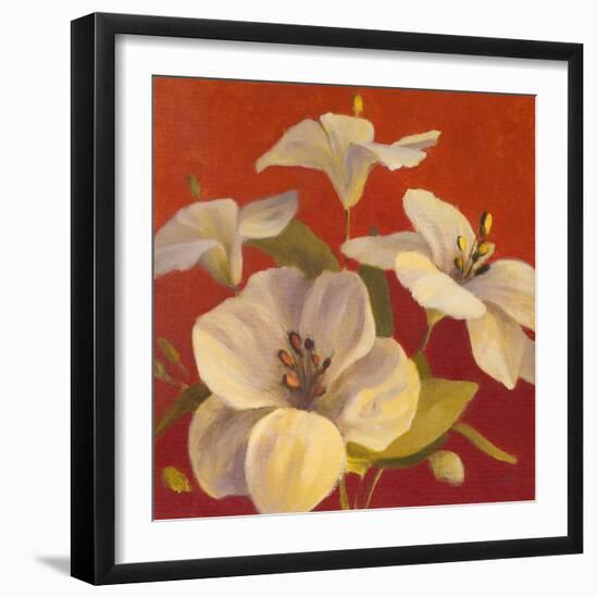 Fireside Flowers II-Lanie Loreth-Framed Art Print