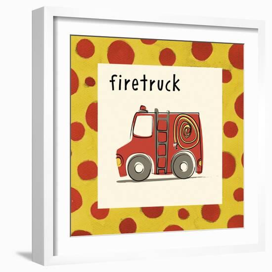 Firetruck-null-Framed Giclee Print