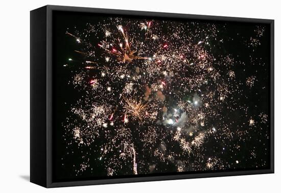 Firework Display, 2005-Peter Thompson-Framed Premier Image Canvas